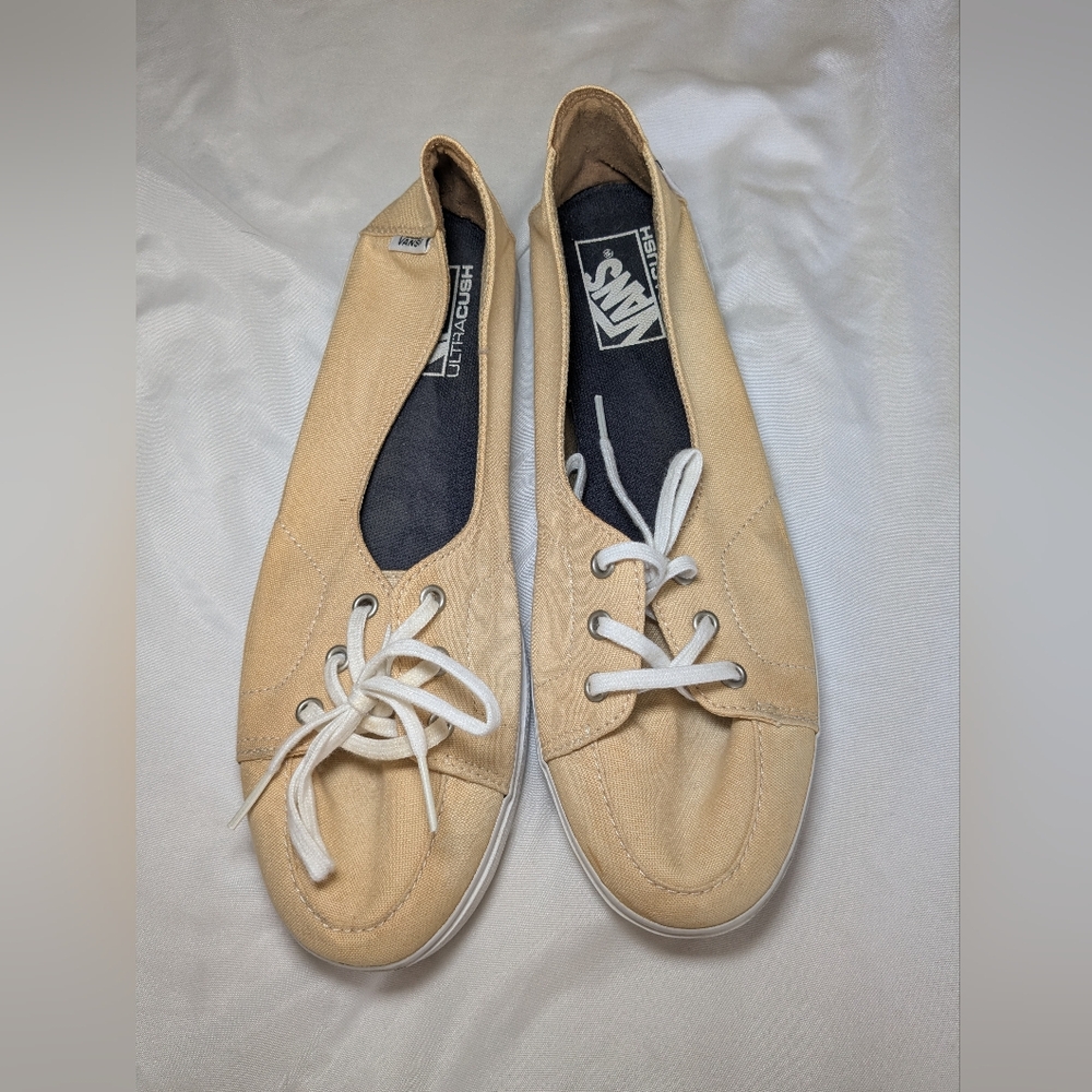 Vans Ultracush Women's Yellow Shoes Size‎ 9